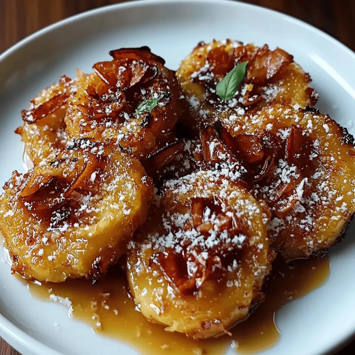 Caramelized Baked Apple Samoas