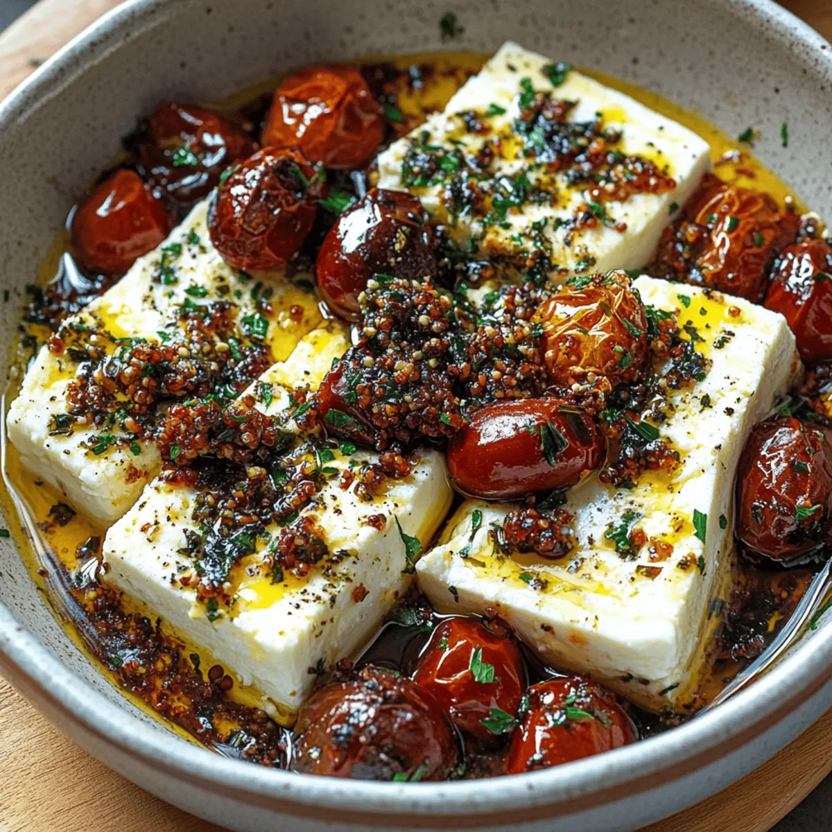 Creamy Baked Feta