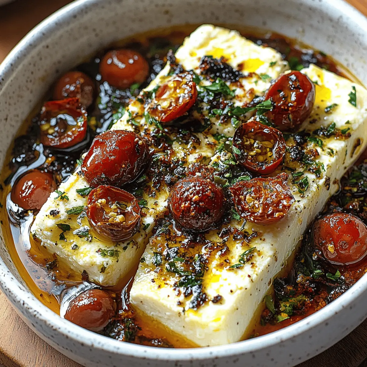 Creamy Baked Feta