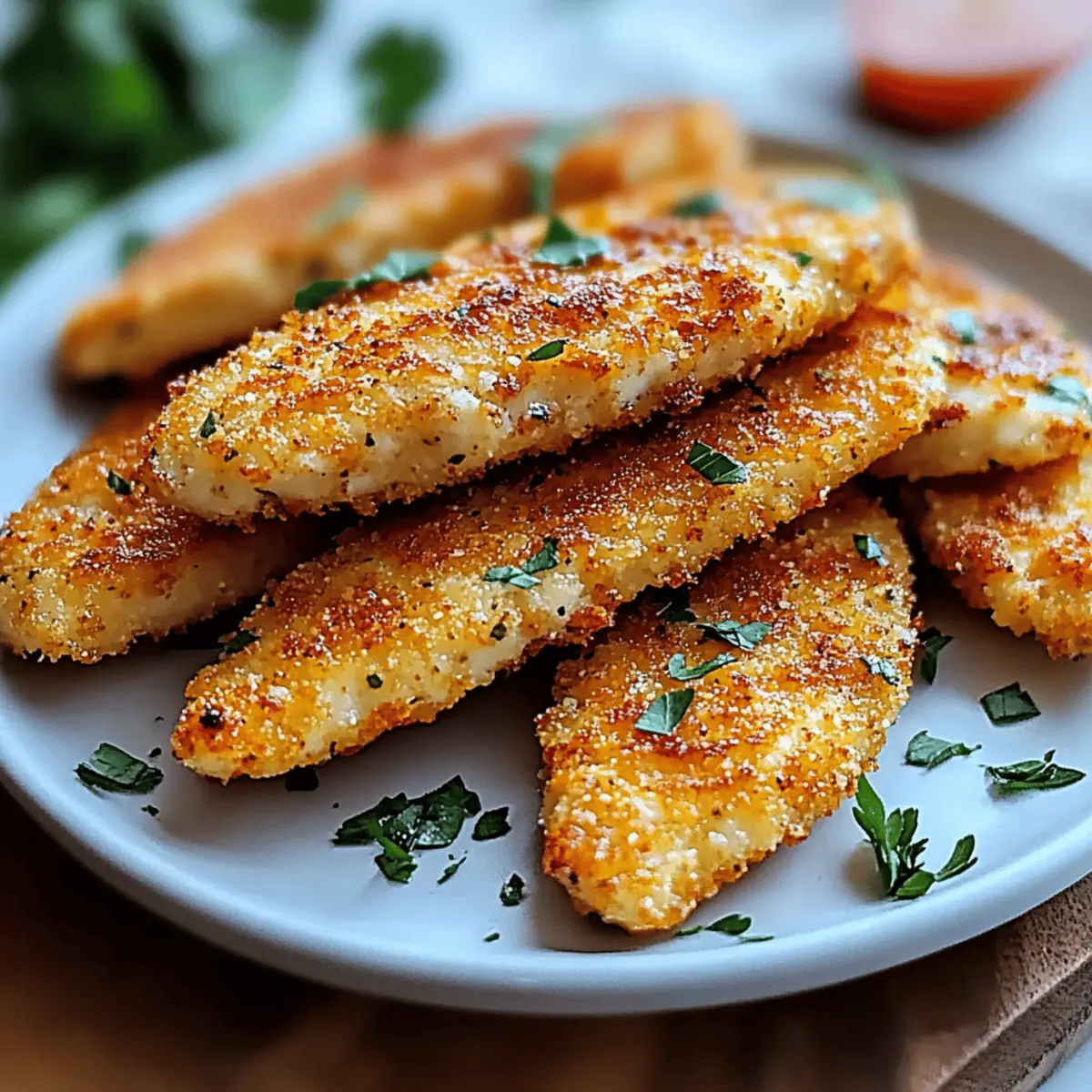 Crispy Baked Chicken Tenders