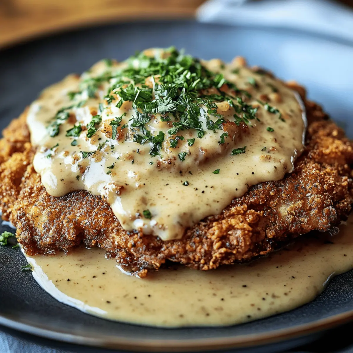 Crispy Buttermilk Chicken Fried Steak