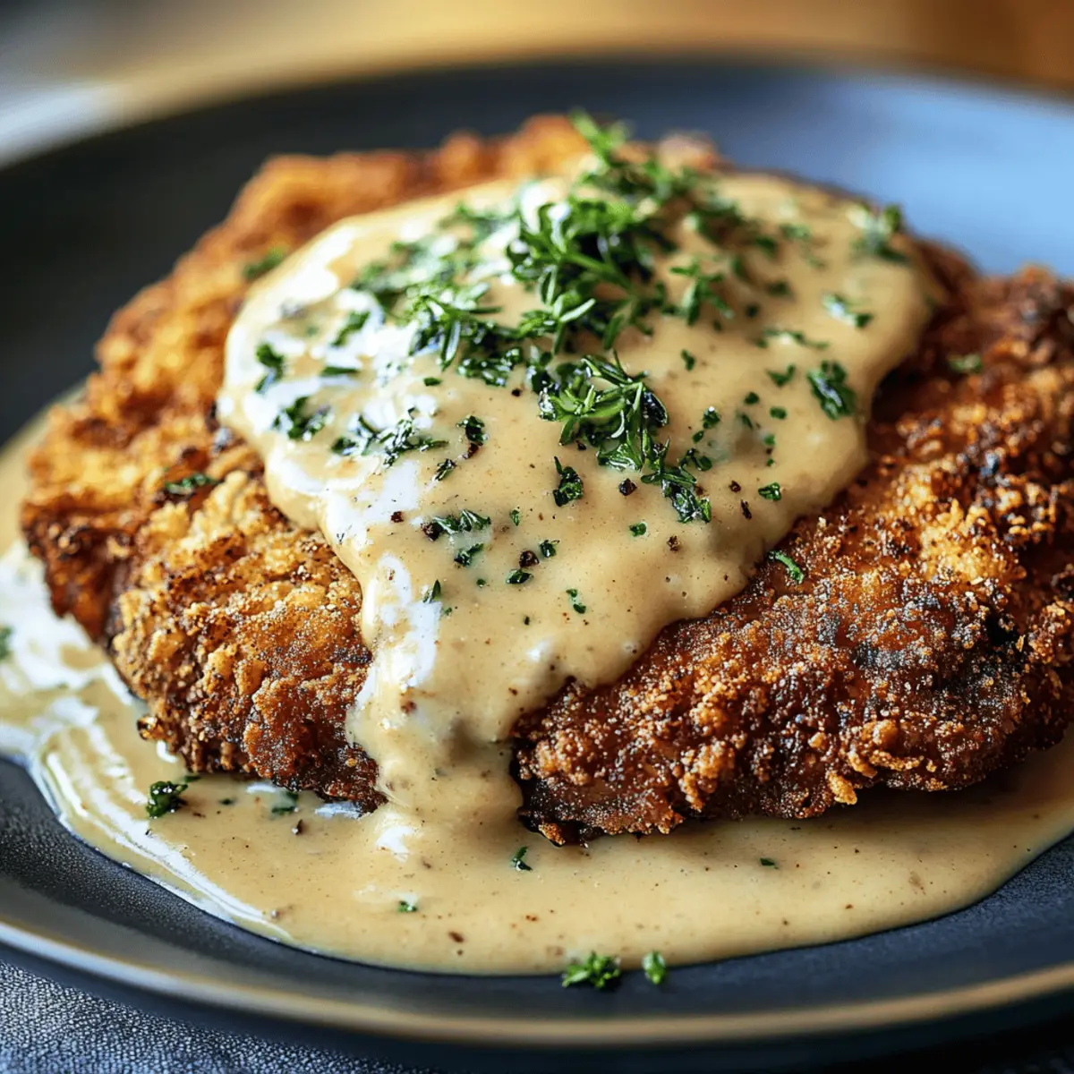 Crispy Buttermilk Chicken Fried Steak