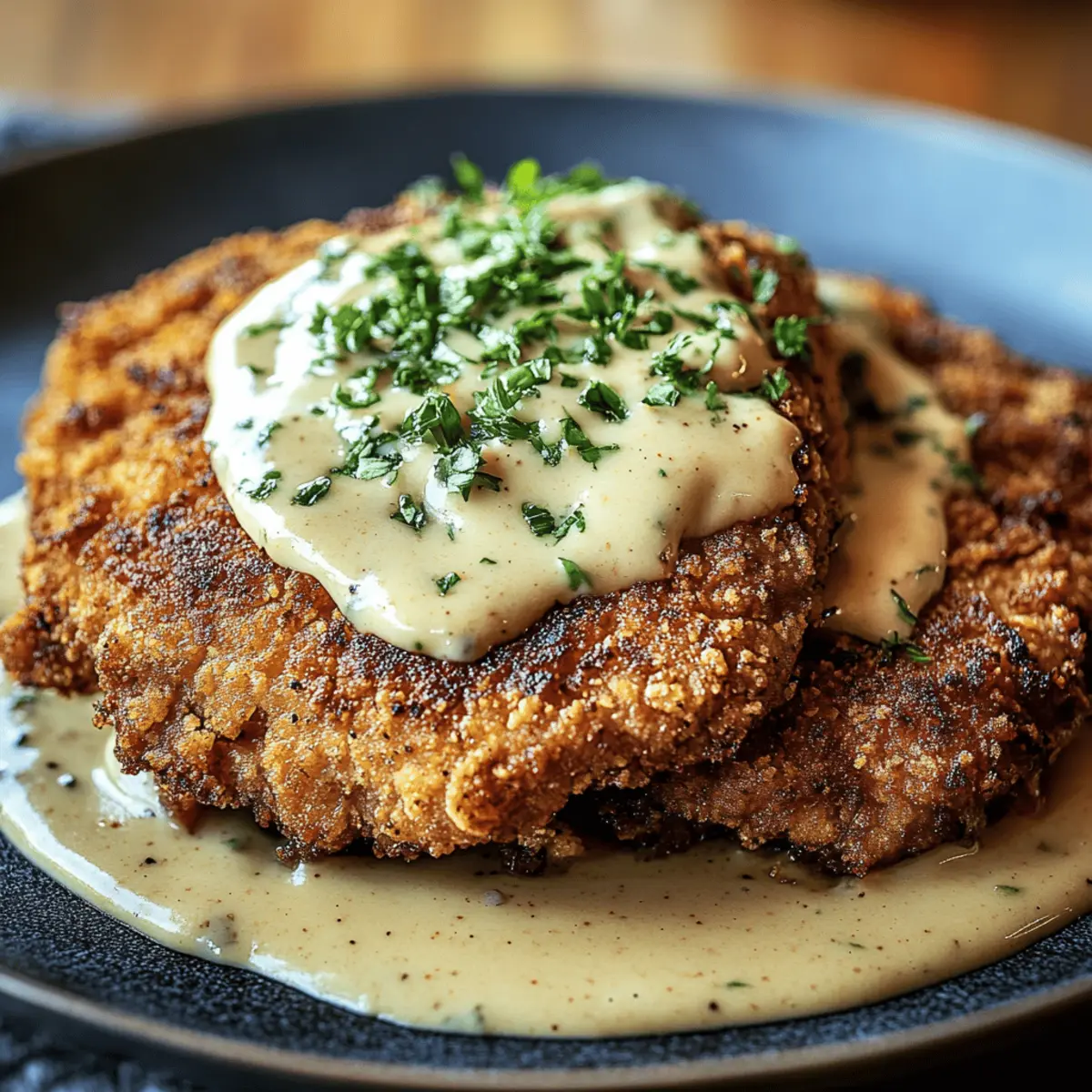 Crispy Buttermilk Chicken Fried Steak
