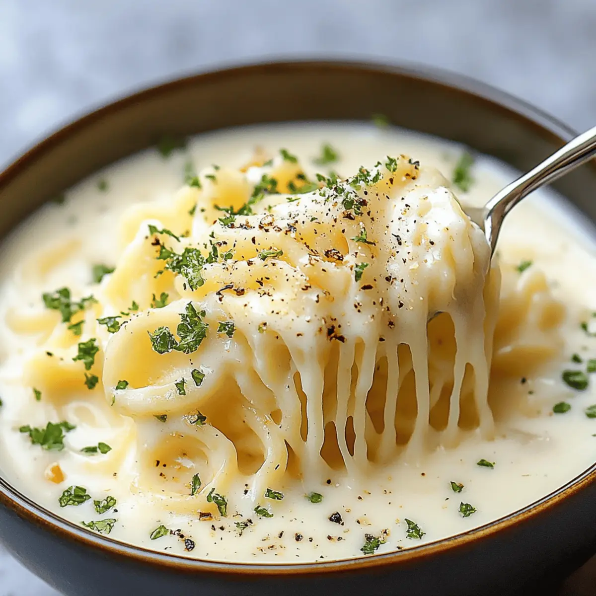 Garlic Parmesan Cream Sauce