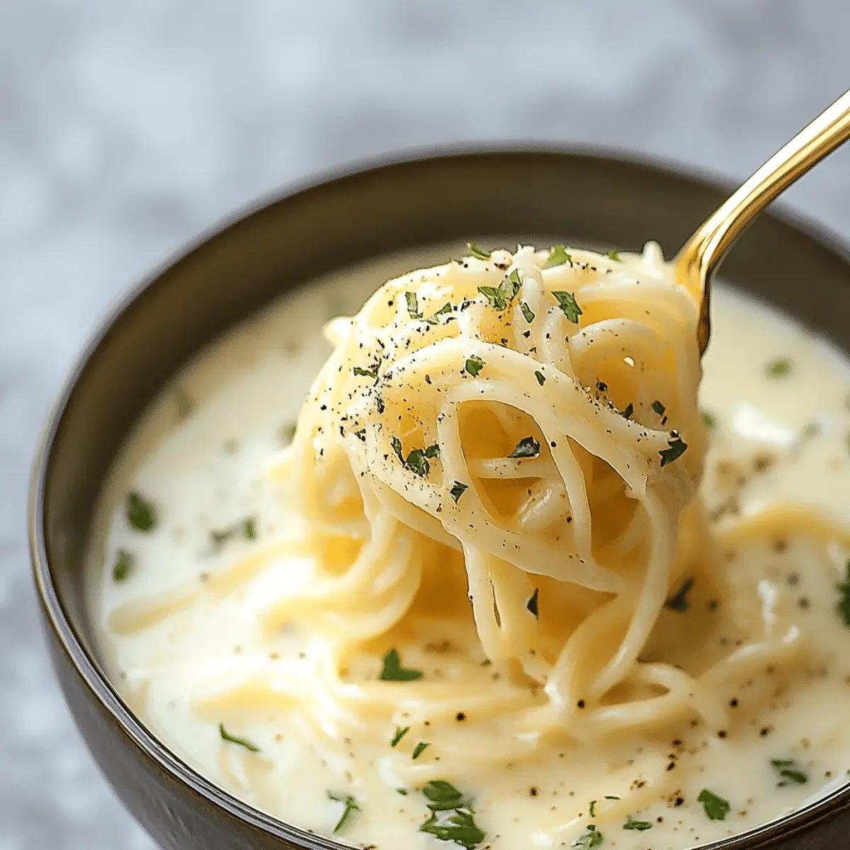 Garlic Parmesan Cream Sauce
