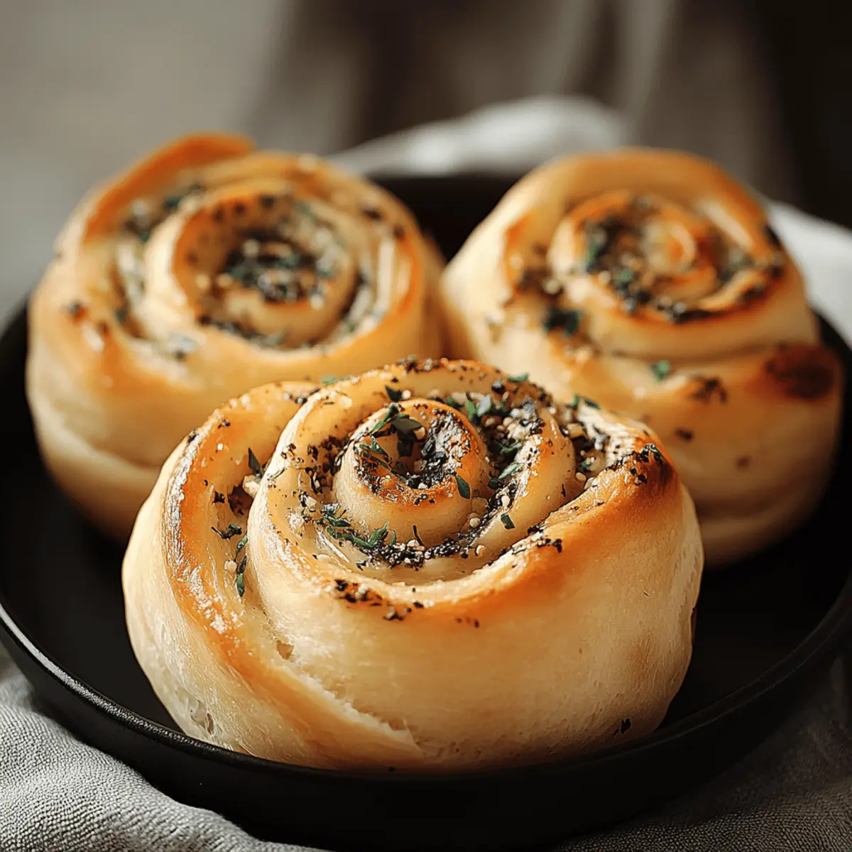 Garlic Swirl Rolls