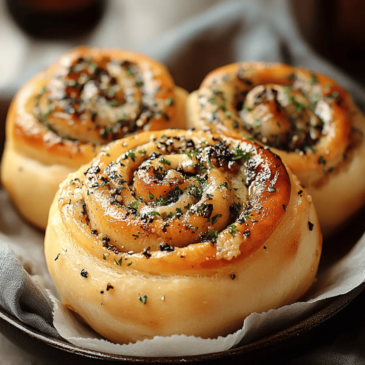 Garlic Swirl Rolls