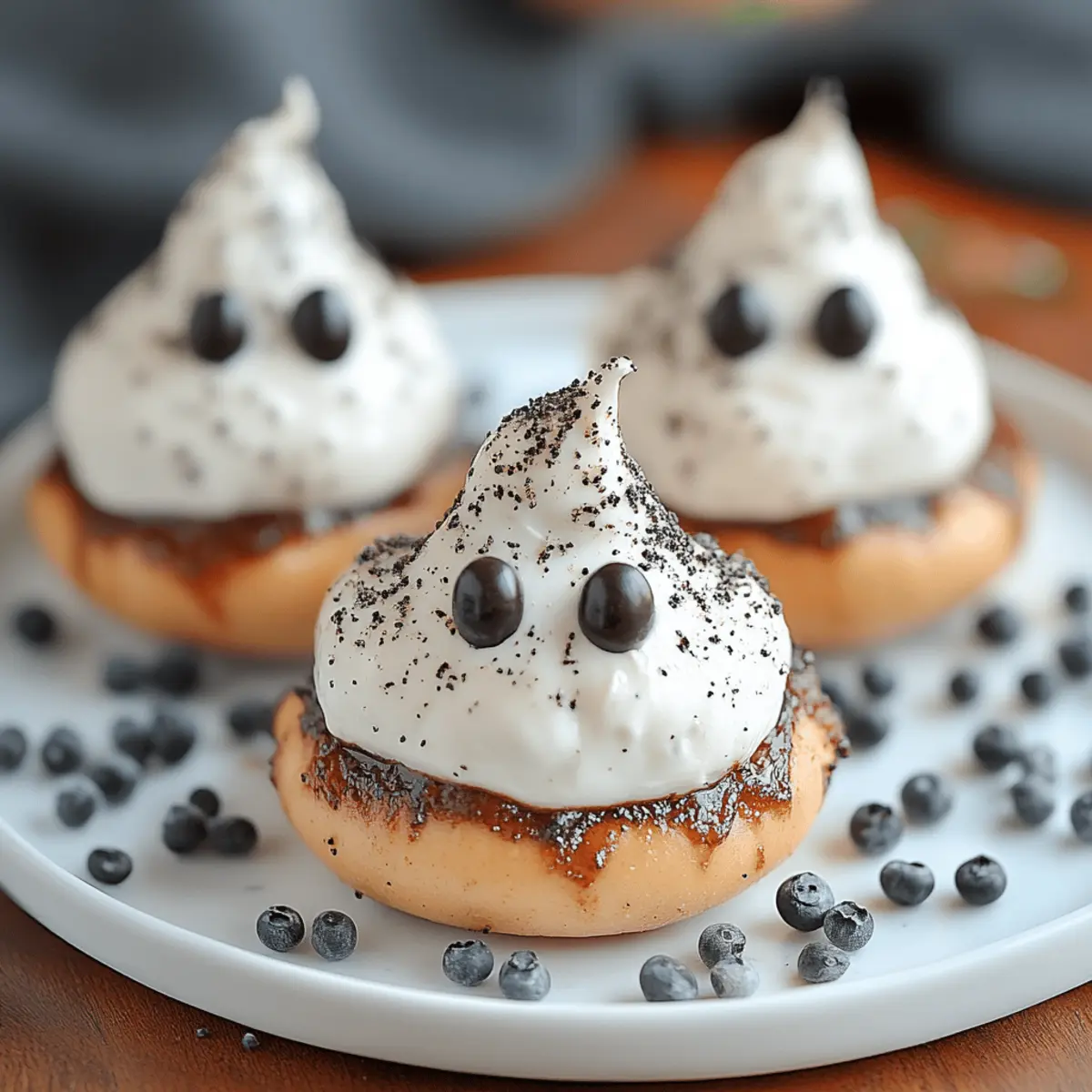 Ghost Meringues