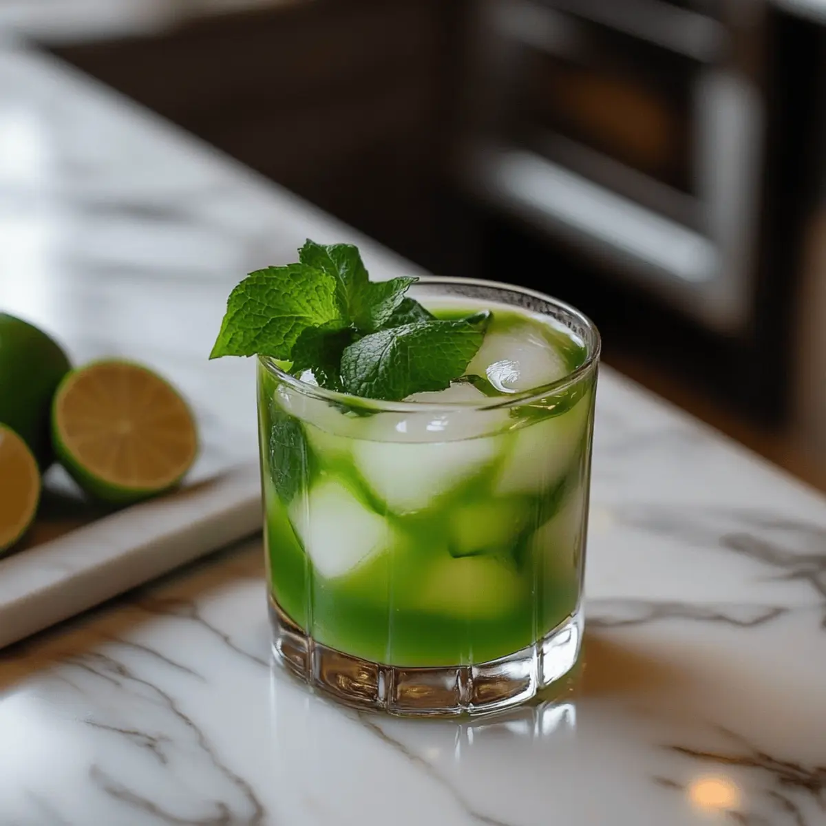 Goblin Green Punch Mocktail
