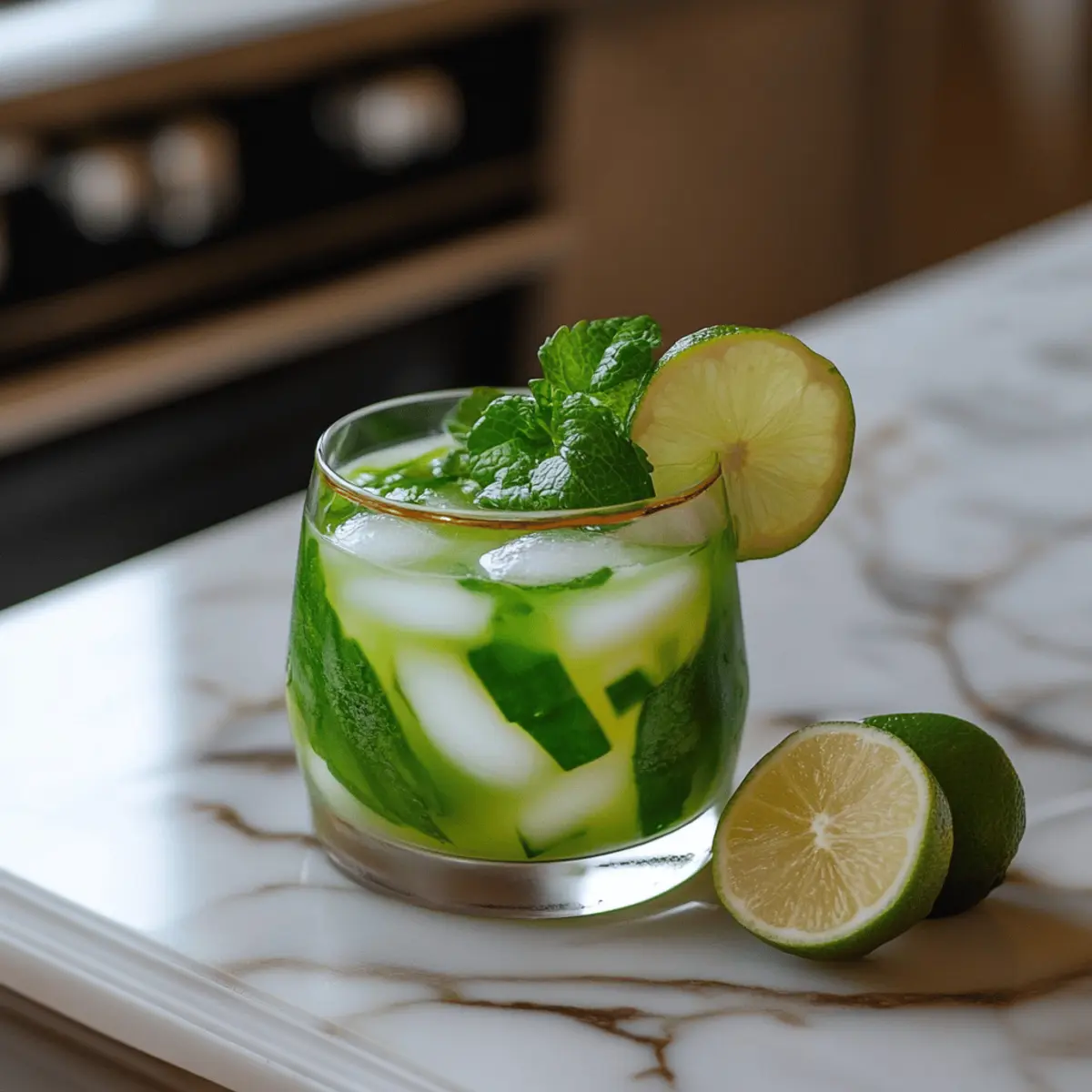 Goblin Green Punch Mocktail