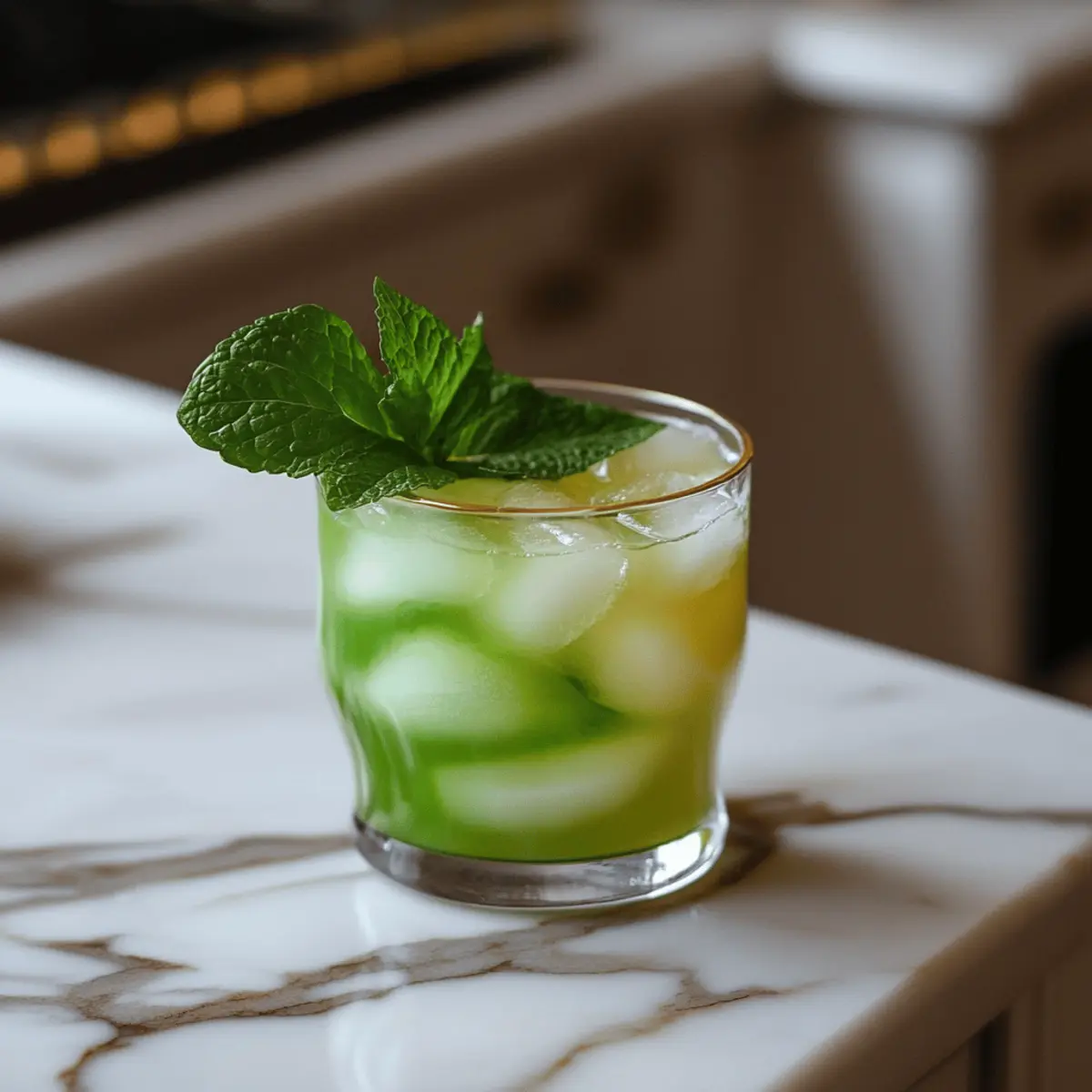 Goblin Green Punch Mocktail