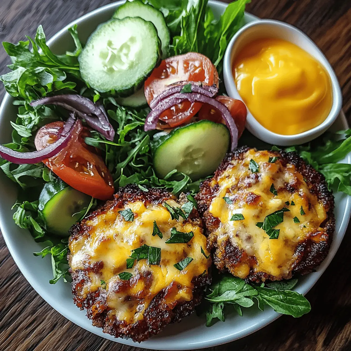 Grilled Burger Bowls