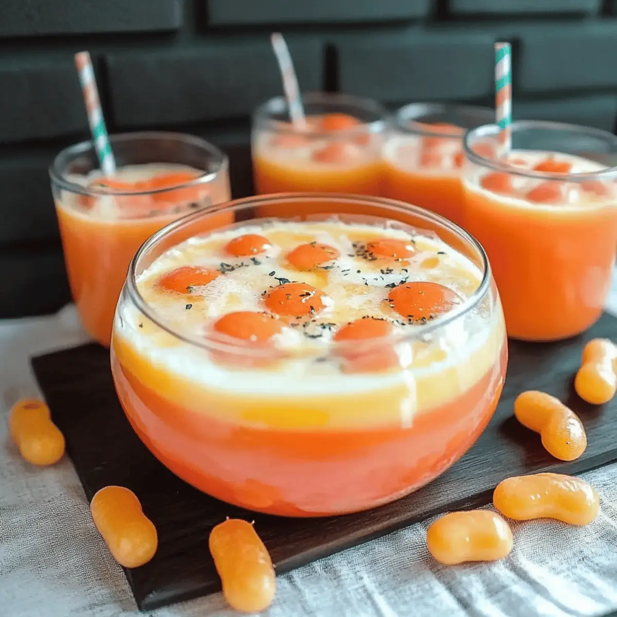 Halloween Orange Party Punch