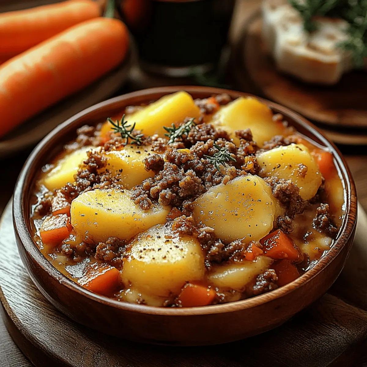 Hamburger Potato Casserole