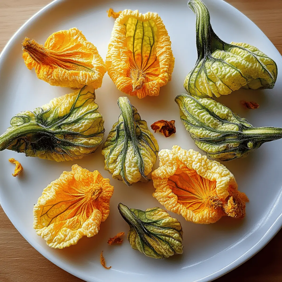 Healthy Pumpkin Blossoms