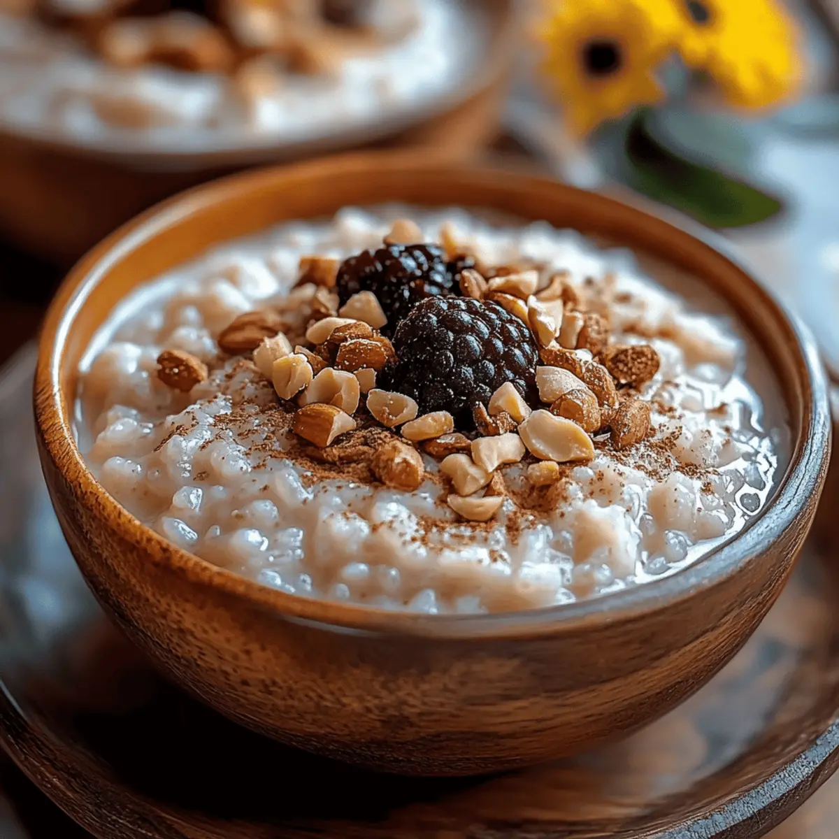 Healthy Rice Pudding