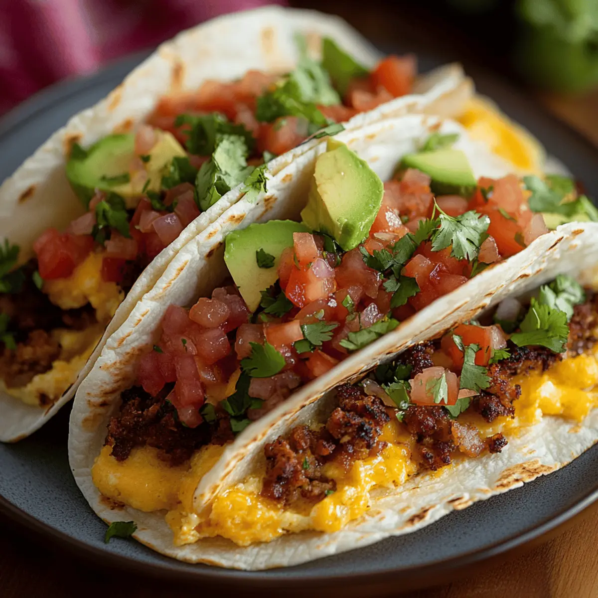 Hearty Mexican‑Style Breakfast Tacos