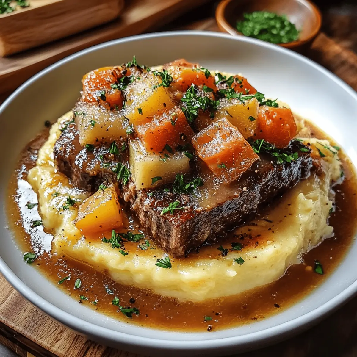 Irish Stew With Mashed Potatoes
