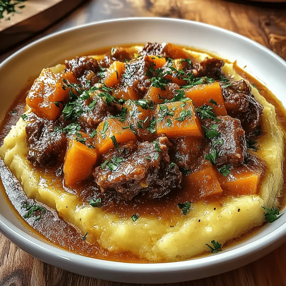 Irish Stew With Mashed Potatoes
