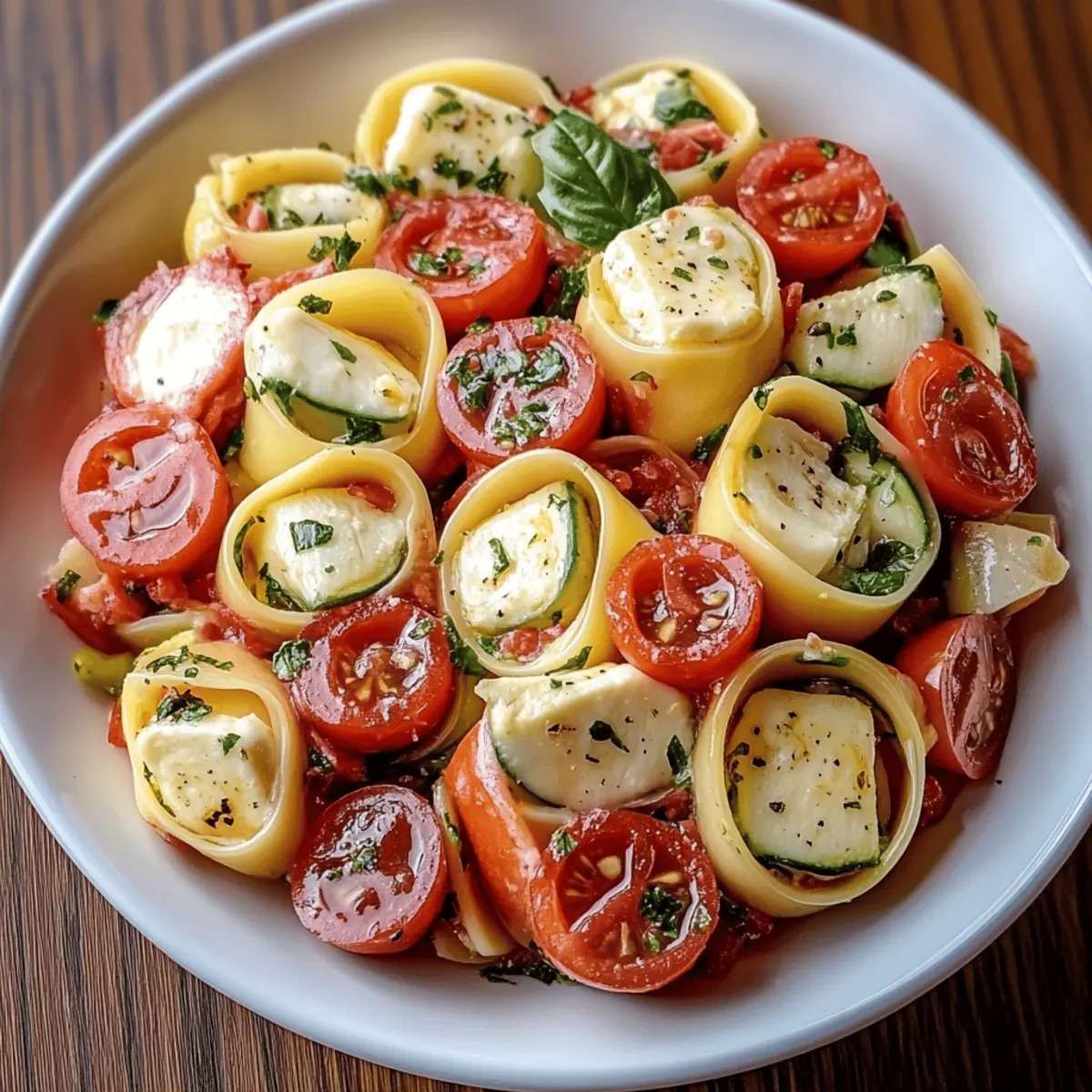 Italian Tortellini Pasta Salad