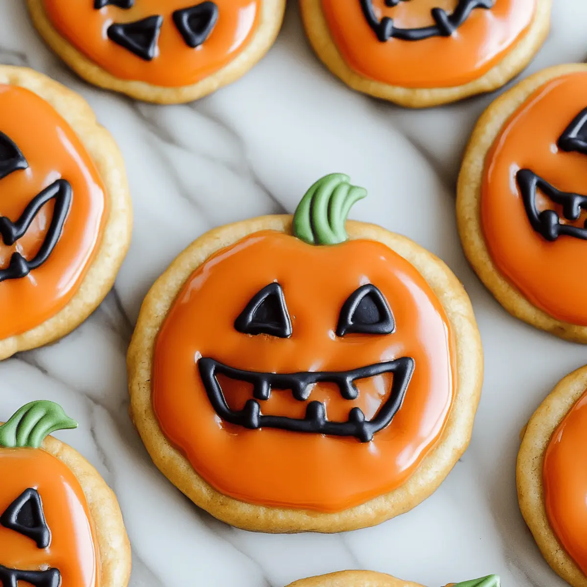 Jack-O’-Lantern Sugar Cookies
