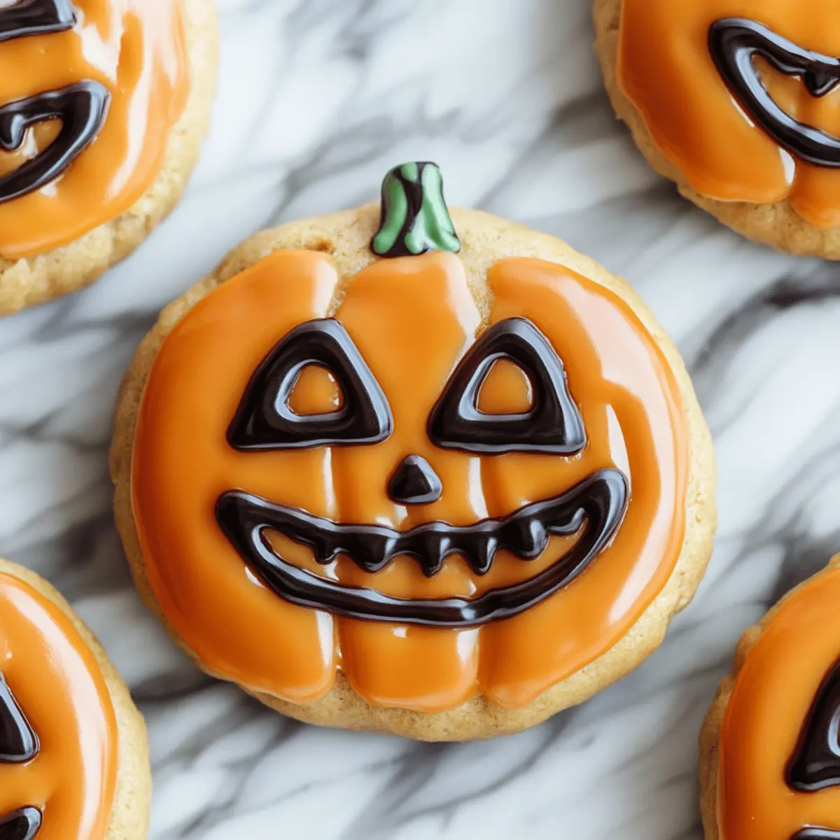 Jack-O’-Lantern Sugar Cookies