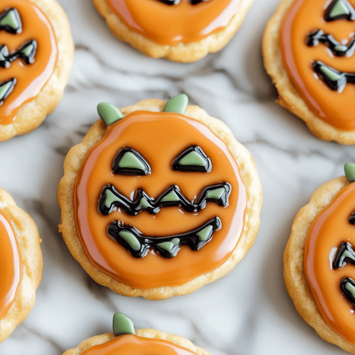 Jack-O’-Lantern Sugar Cookies