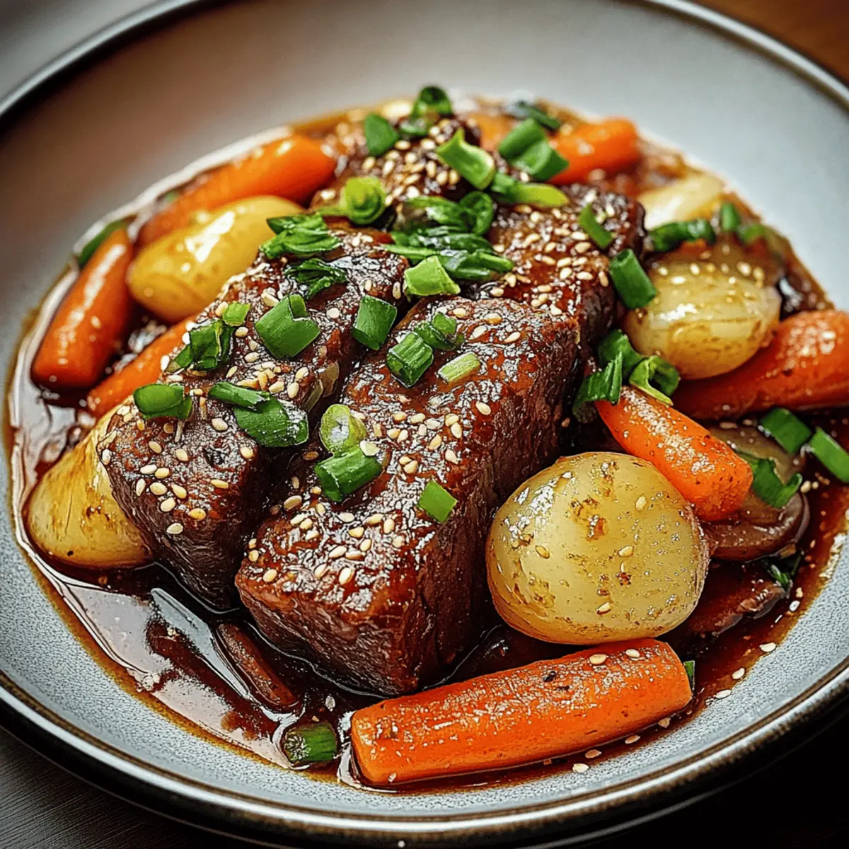 Korean Style Pot Roast
