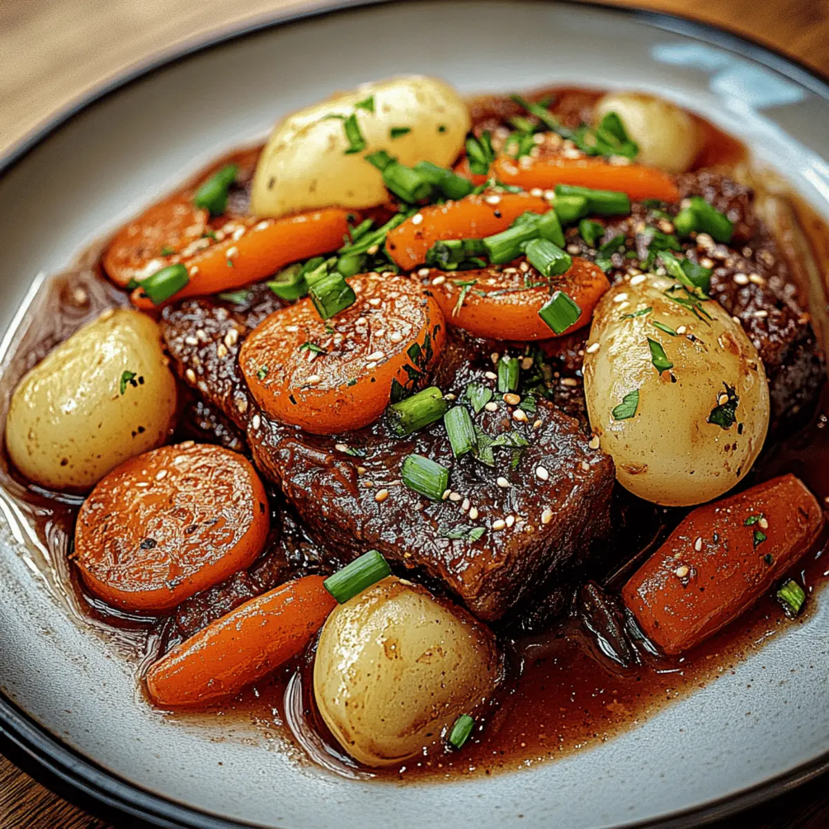 Korean Style Pot Roast