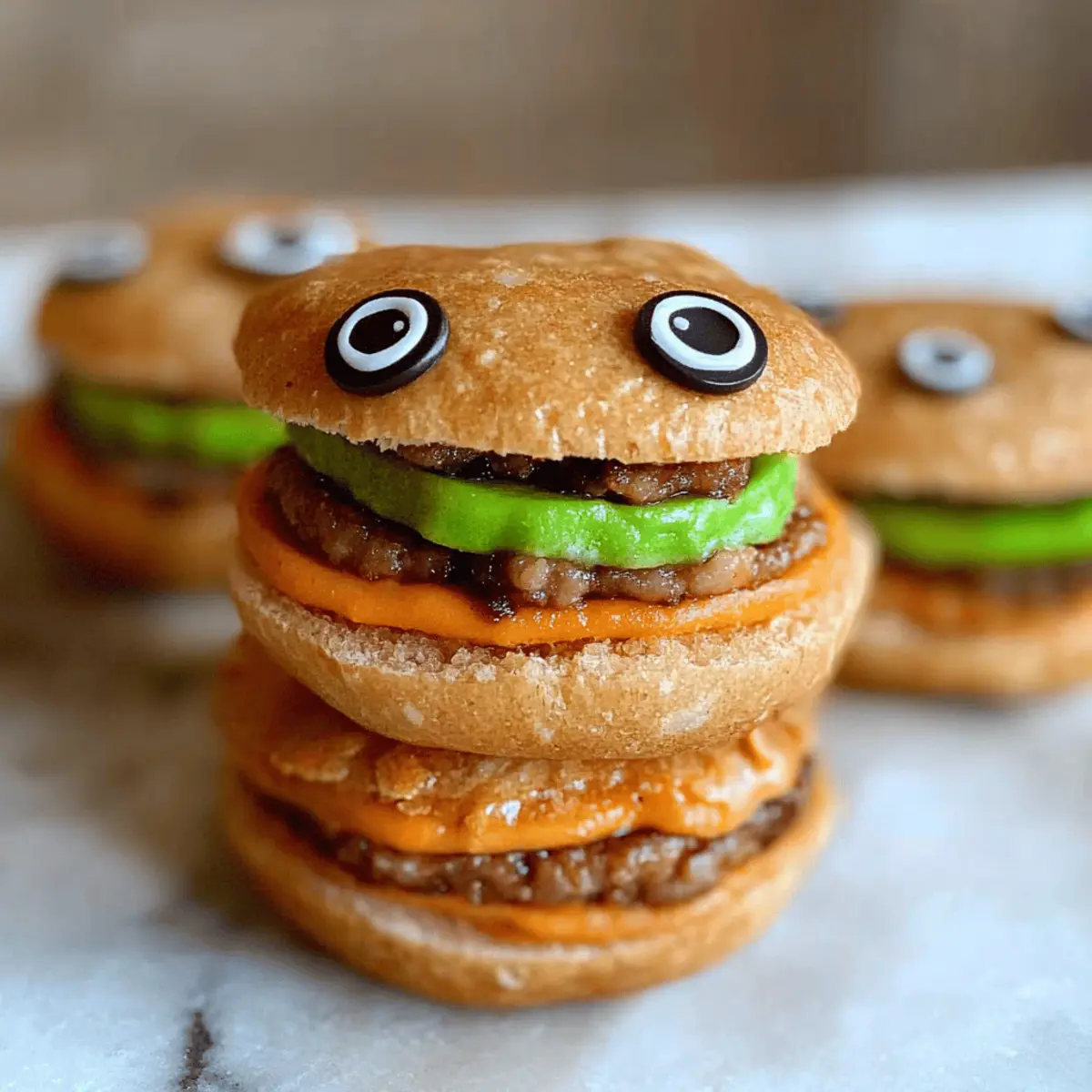 Monster Sandwich Cookies