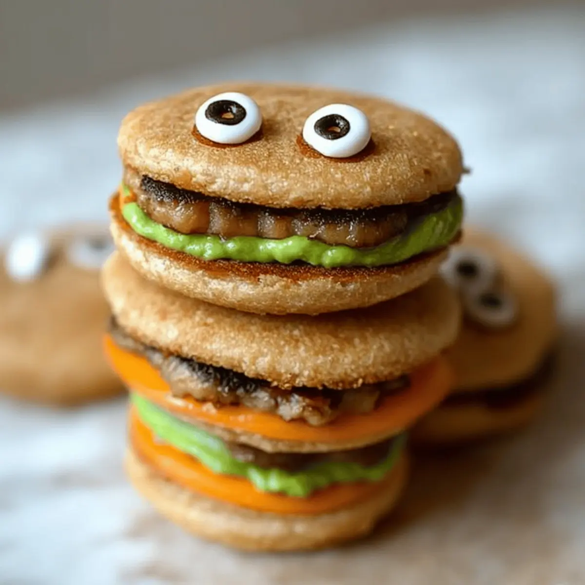 Monster Sandwich Cookies