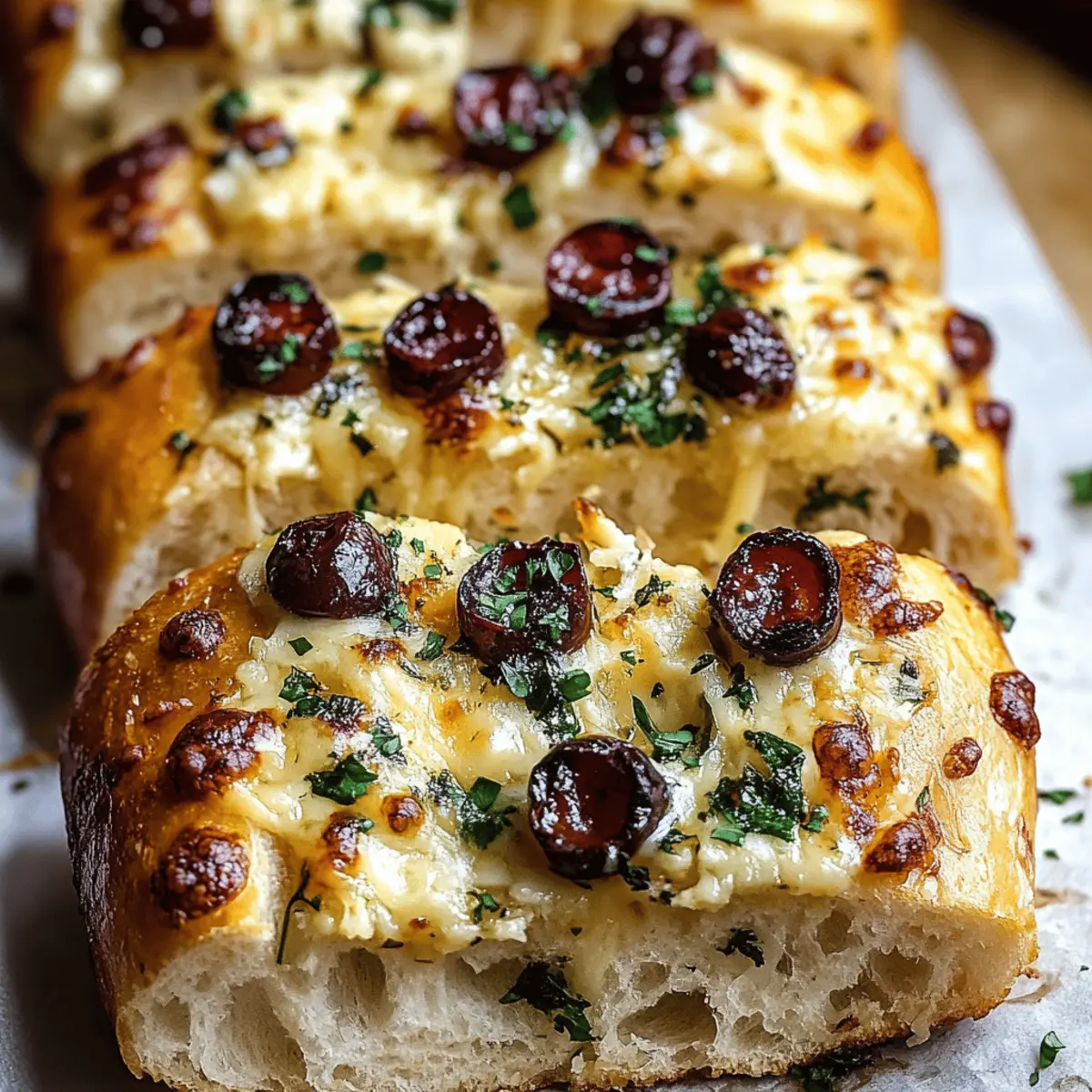 Olive Cheese Bread