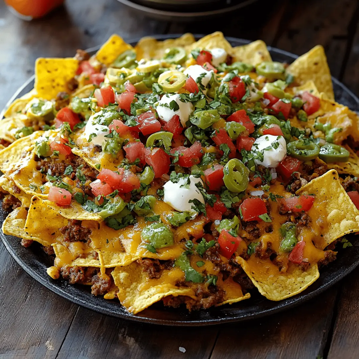 Oven-Baked Nachos
