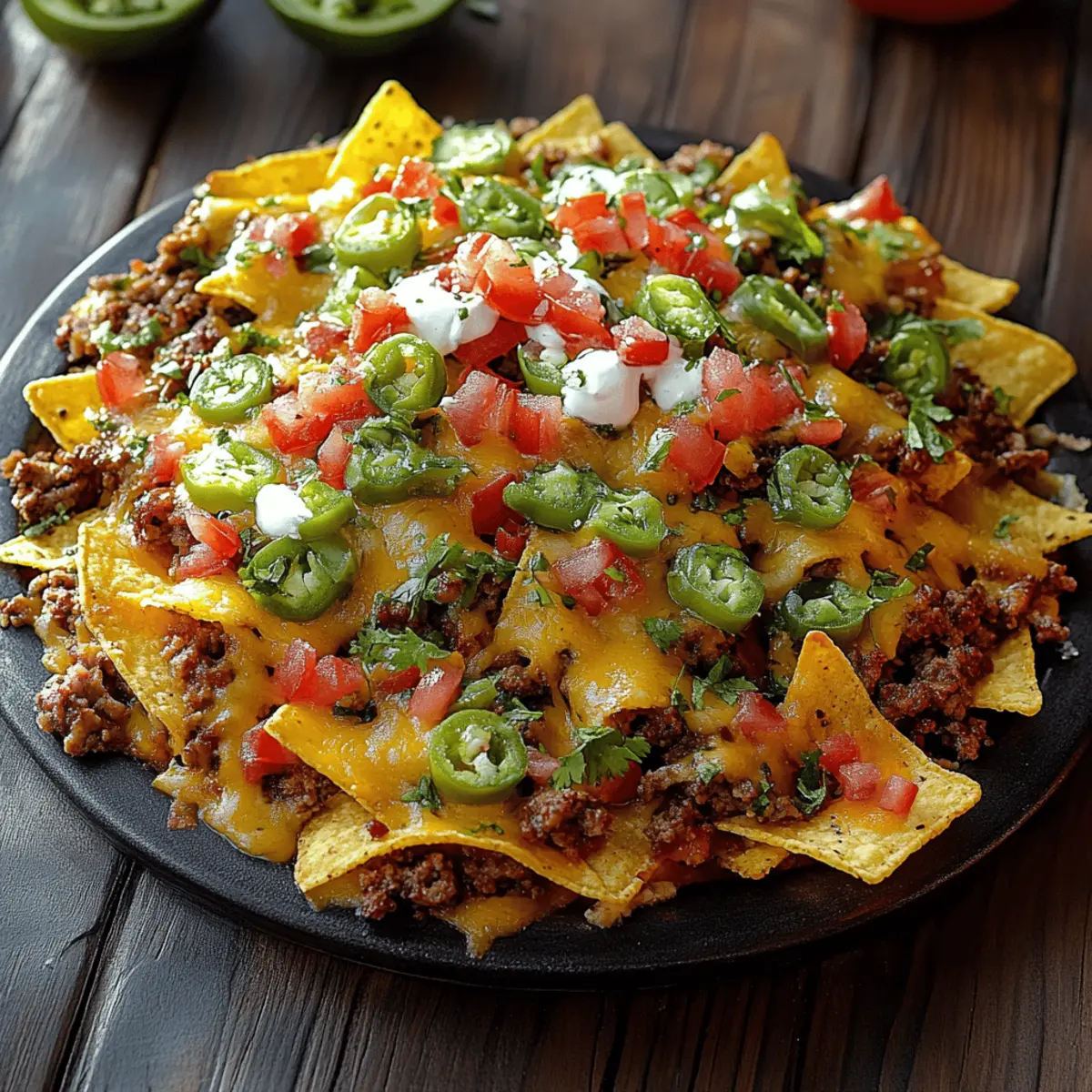 Oven-Baked Nachos