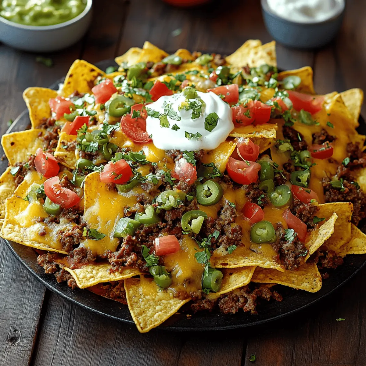 Oven-Baked Nachos
