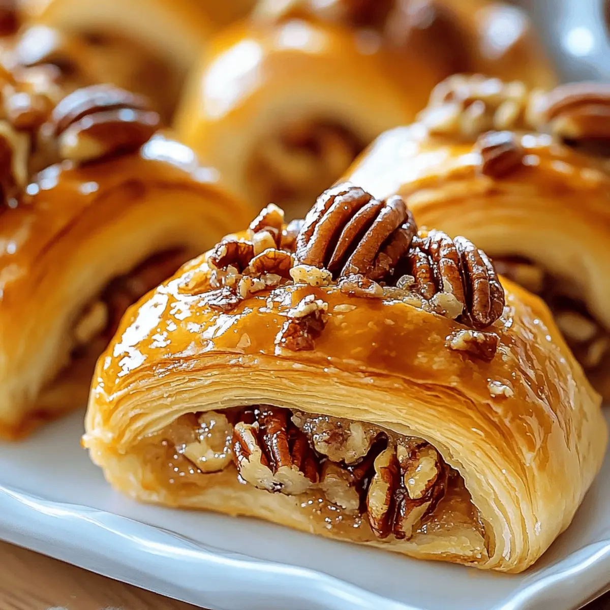 Pecan Pie Crescent Rolls