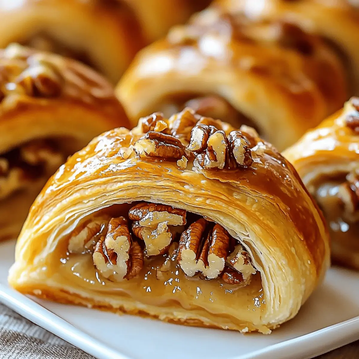 Pecan Pie Crescent Rolls