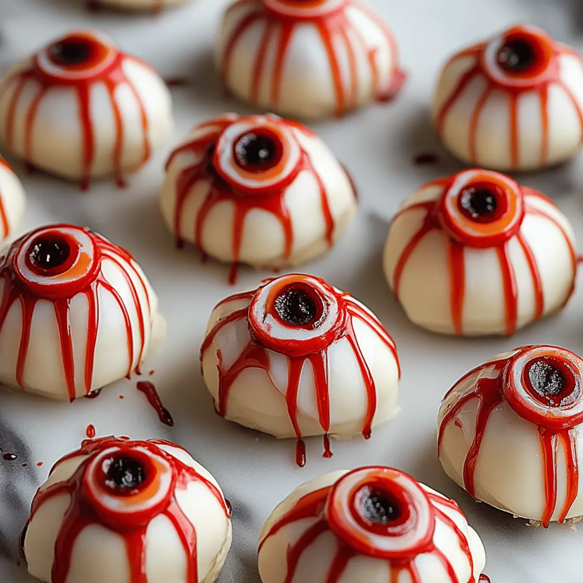Spooky Eyeball Truffles