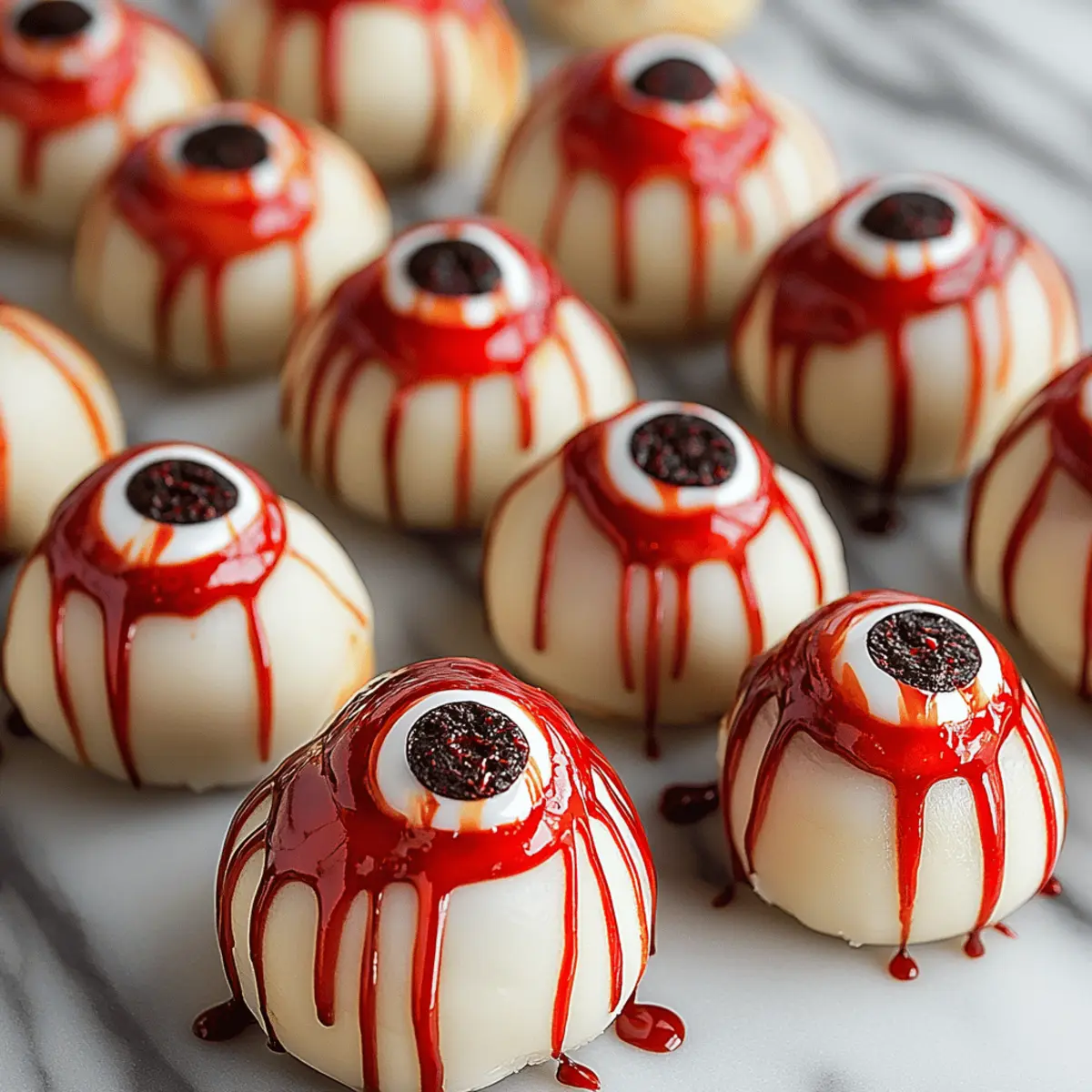 Spooky Eyeball Truffles