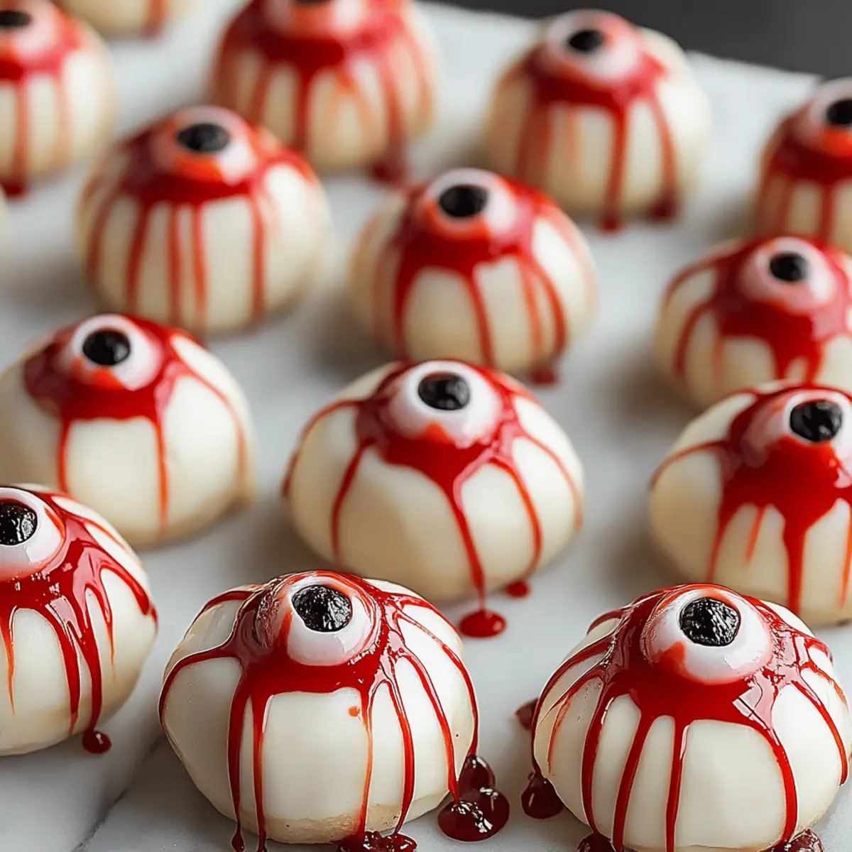 Spooky Eyeball Truffles