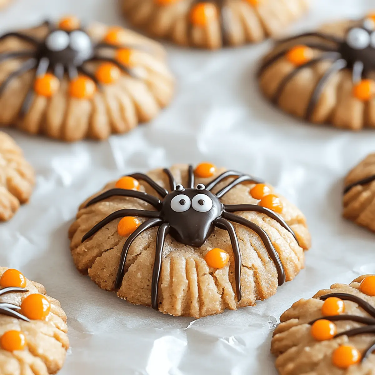 Spooky Spider Cookies