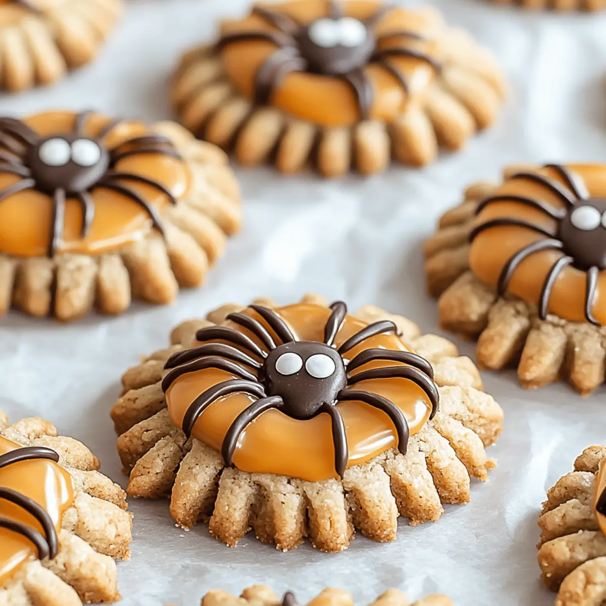 Spooky Spider Cookies