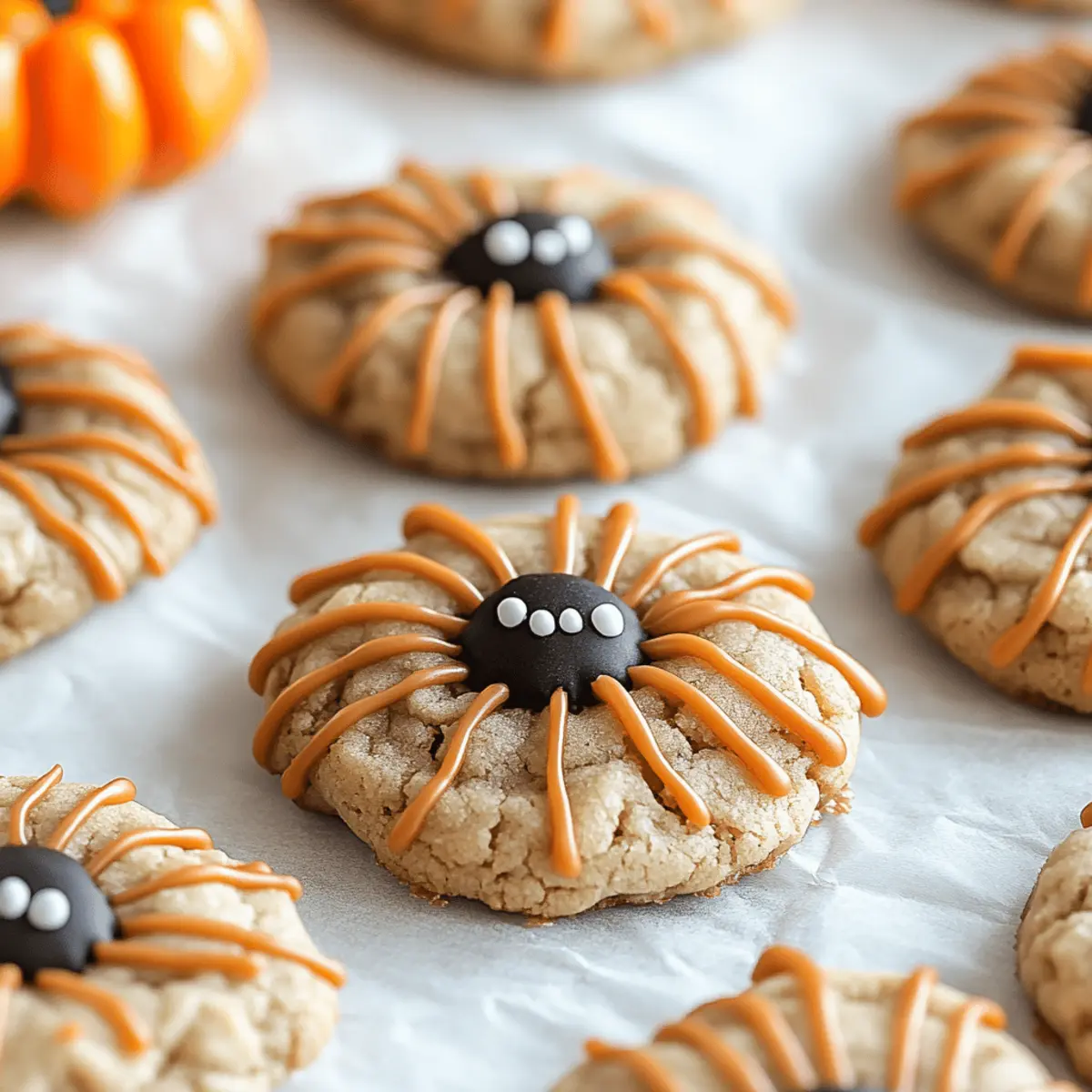 Spooky Spider Cookies