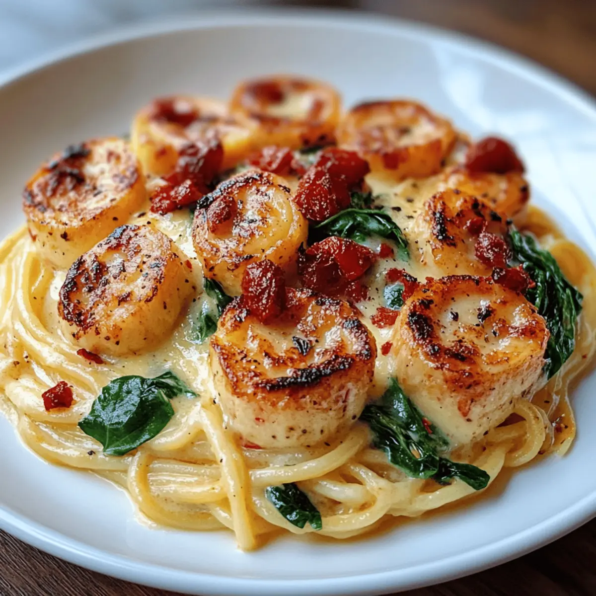 Tuscan Shrimp Pasta