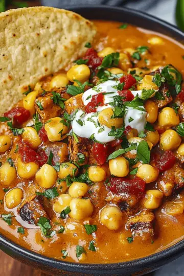 White Chickpea Chili