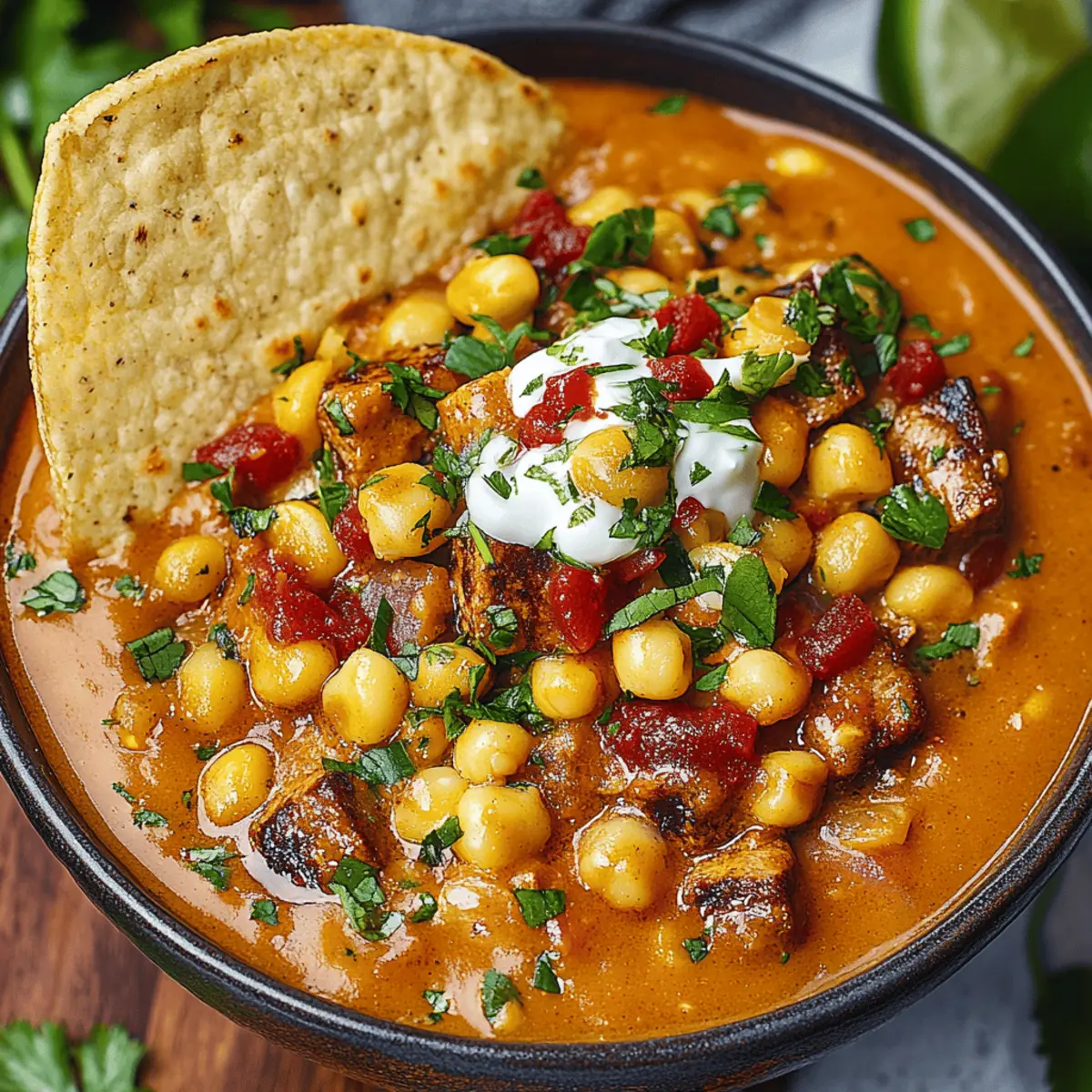 White Chickpea Chili