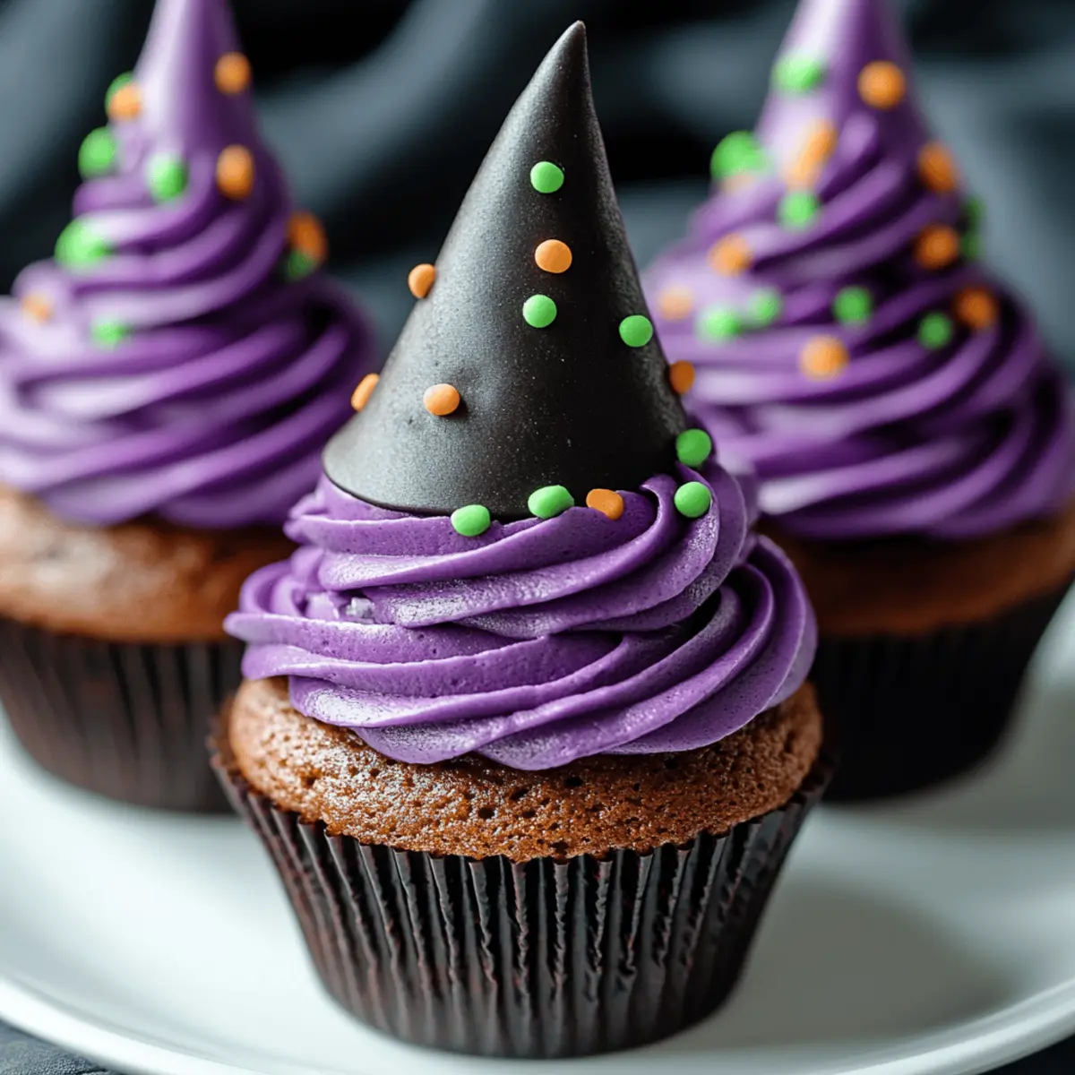 Witch Hat Cupcakes