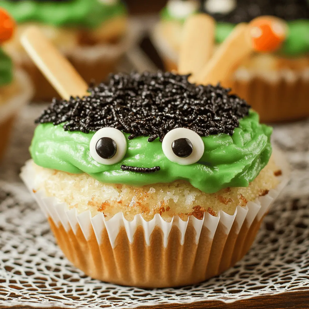 Monster Cupcakes