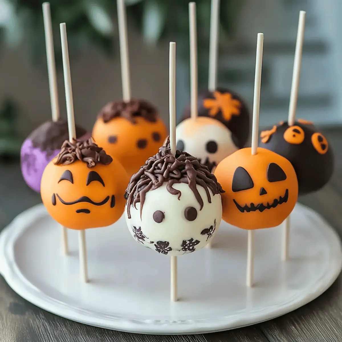 Halloween Cake Pops