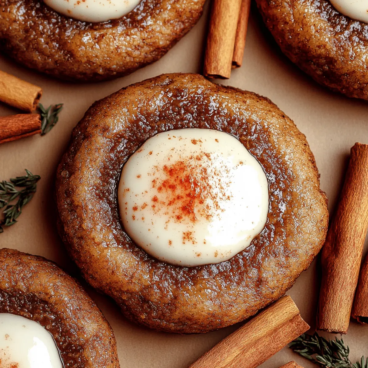 Pumpkin Cheesecake Cookies